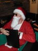 Der Weihnachtsmann mit Notizbuch!